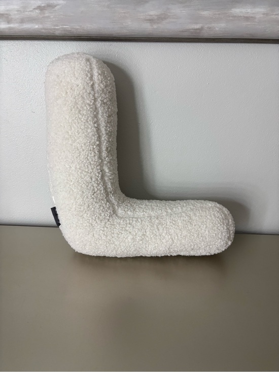 Dormify Other - Dormify Sherpa Initial L Pillow